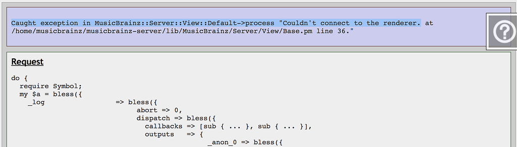 Web Ui Exceptions Web UI -