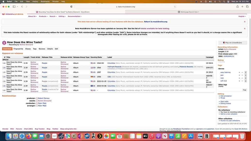 Song Database MusicBrainz won't let me add the names of the composer and lyricist to ...