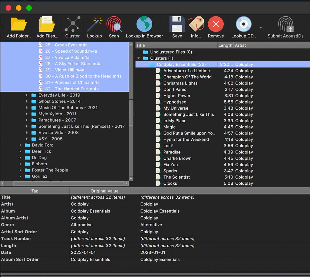 その他 TAGGY MATCHER NEXT EPISODE/EPISODIC DUB Double Tagging - MusicBrainz Picard - MetaBrainz Community Discourse