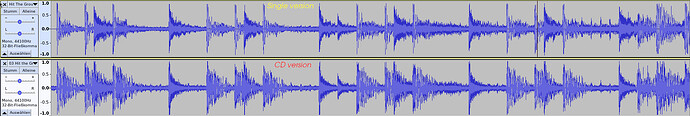 Hit the Ground waveforms